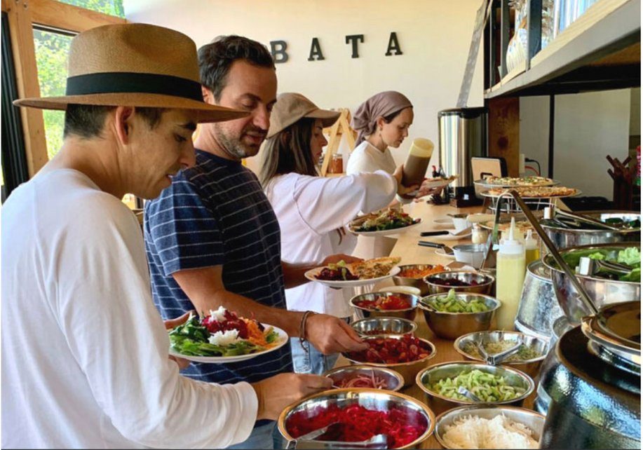 Comida saludable en Attesi